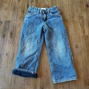 Old Navy Toddler Fleece Lined Jeans size 4T